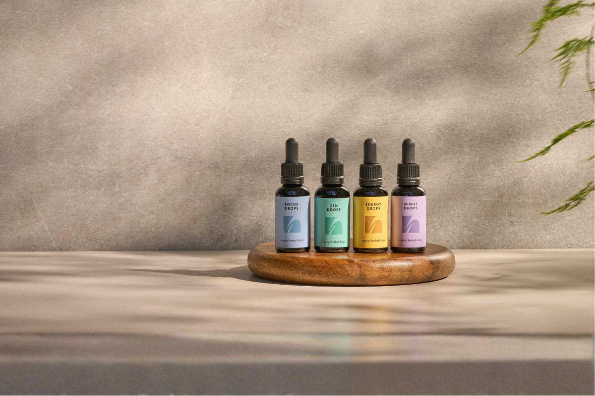 Drops of Wisdom: Organic Herbal Drops for Daily Wellbeing | The Herbtender