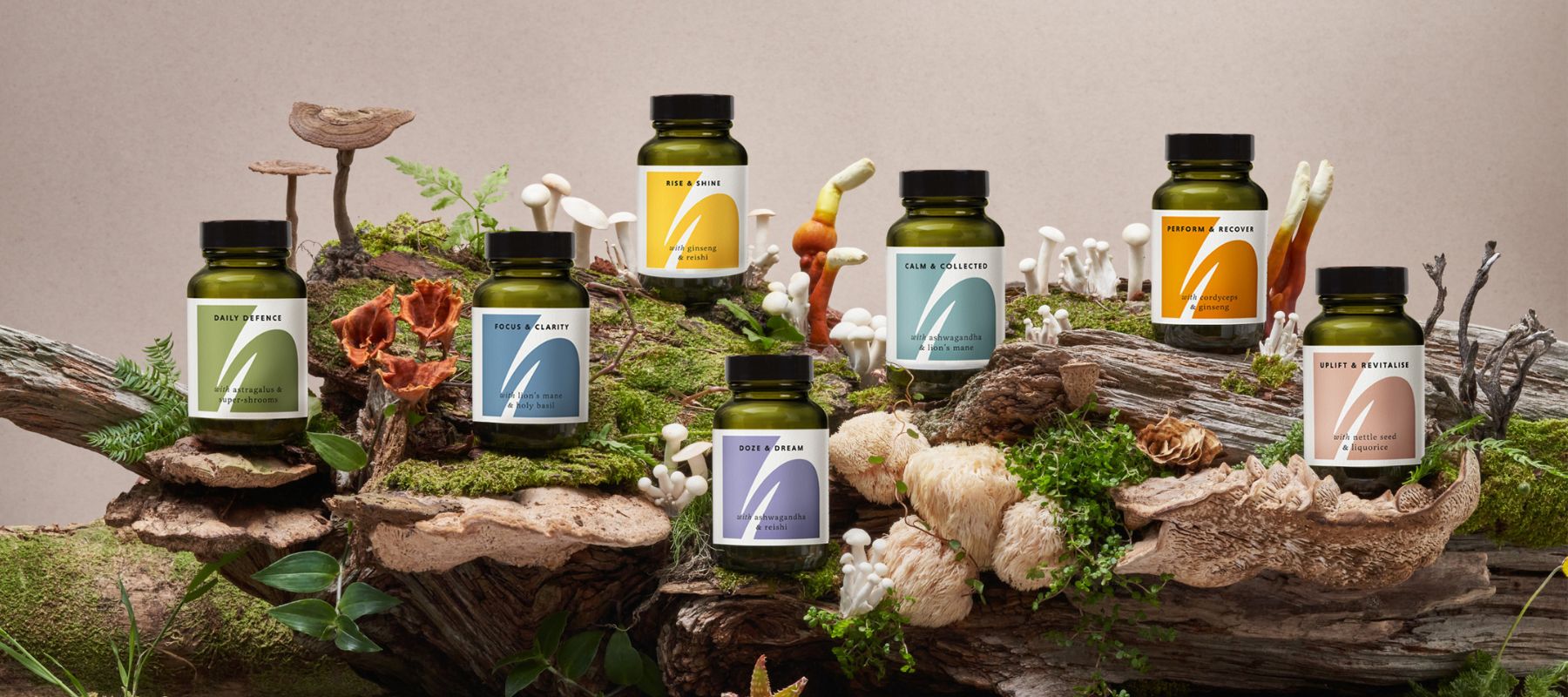Natural adaptogen and functional herb products for sleep, energy, immunity, stress and physical performance