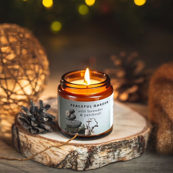 Peaceful Garden Luxury Aromatherapy Candle